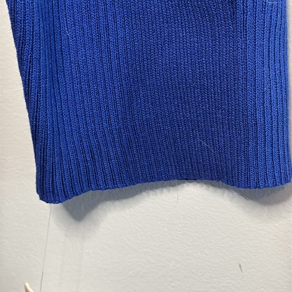 Nanette Lepore Sweater Blue, Cropped, Stud Detail, in Size L,‎ XL  NWT - Picture 5 of 15